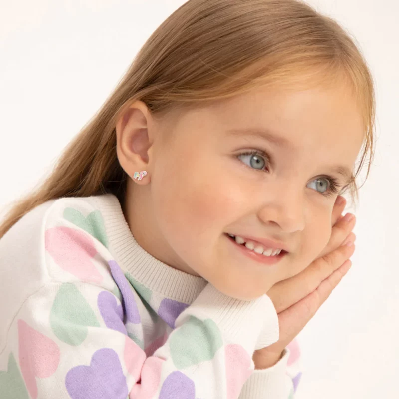 Boucle d'oreille licorne 3-10ans, argent 925 – Image 4